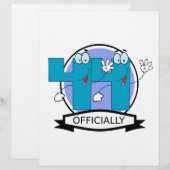 Officially 44 Birthday Banner (Front/Back)