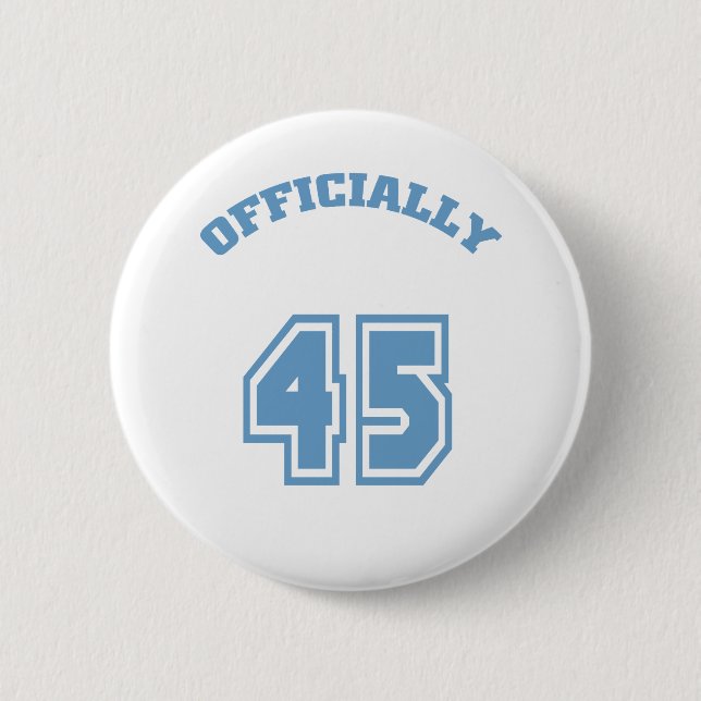 Officially 45 button (Front)