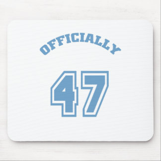 Officially 47 mouse pad