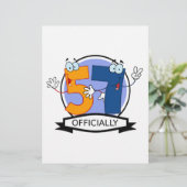 Officially 57 Birthday Banner (Standing Front)