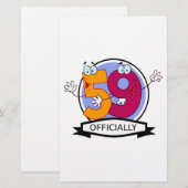Officially 59 Birthday Banner (Front/Back)