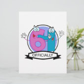 Officially 64 Birthday Banner (Standing Front)