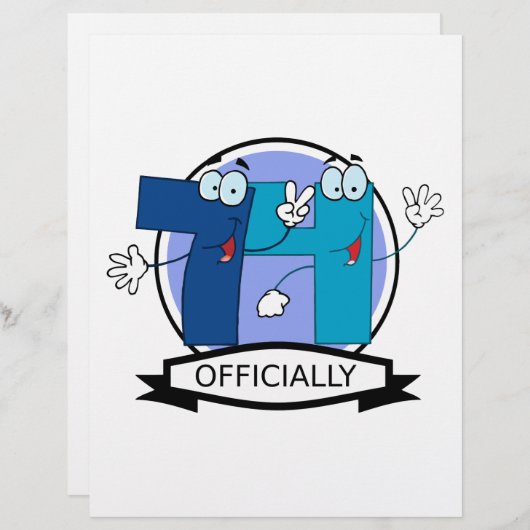 Officially 74 Birthday Banner (Front/Back)