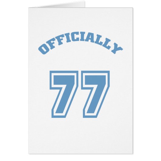 Officially 77 cards (Front)