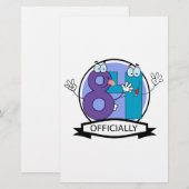 Officially 84 Birthday Banner (Front/Back)