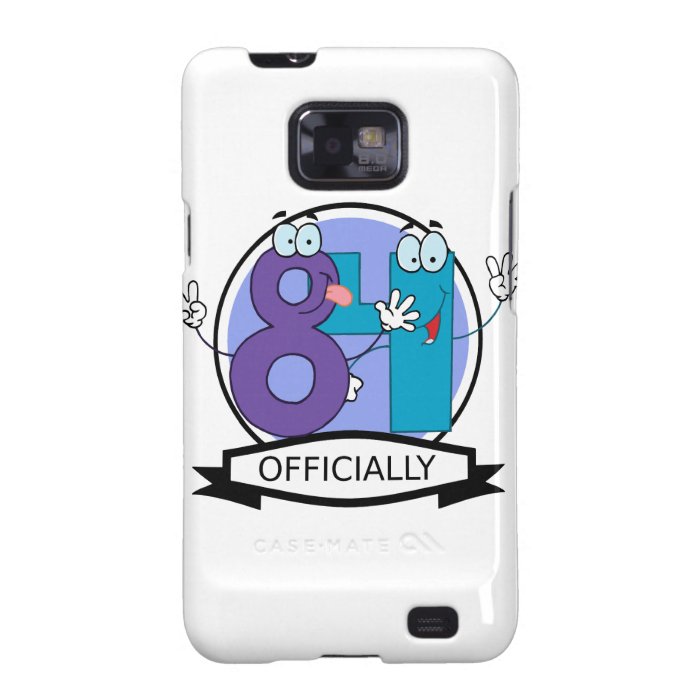 Officially 84 Birthday Banner Galaxy SII Covers