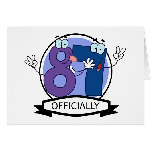 Officially 87 Birthday Banner Cards (Front Horizontal)
