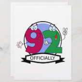 Officially 92 Birthday Banner (Front/Back)