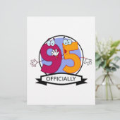 Officially 95 Birthday Banner (Standing Front)