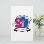 Officially 97 Birthday Banner (Standing Front)