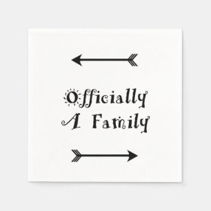 Officially a Family - Adoption Day Napkins