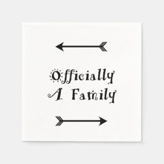 Officially a Family - Adoption Day Napkins