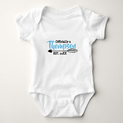 Officially a Family _ Foster Adopt _ New Child Baby Bodysuit