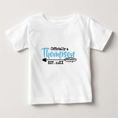 Officially a Family _ Foster Adopt _ New Child Baby T_Shirt