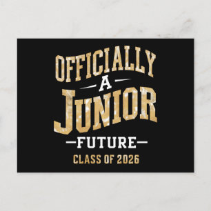 Officially A Junior Future Class of 2026 Postcard