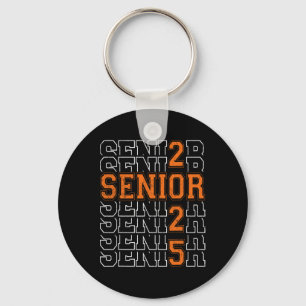 Officially A Senior 2025 My Last First Day Cl Of 2 Keychain