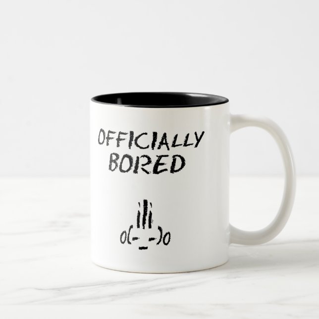 Officially Bored Mug (Right)