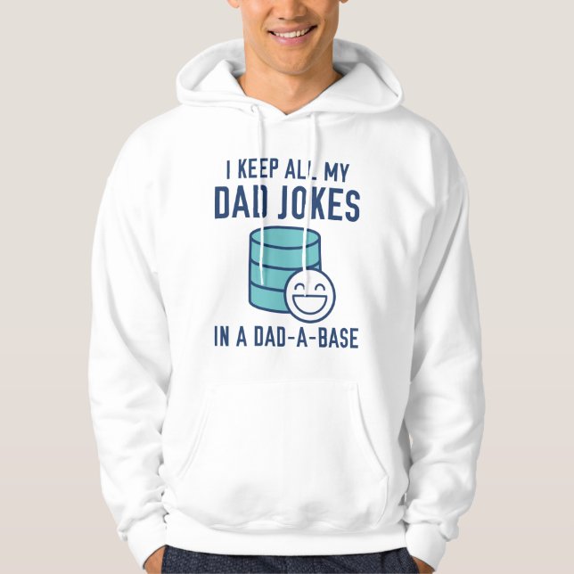 Officially Dad Jokes Hoodie (Front)
