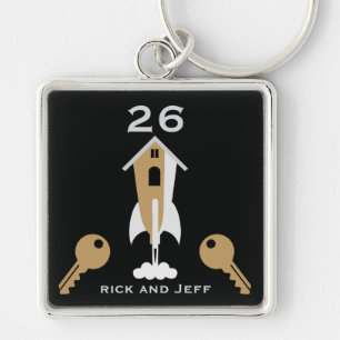 Officially Homeowners Congratulations Keychain
