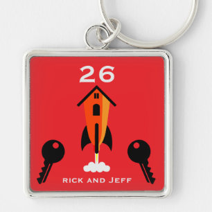 Officially Homeowners Keychain