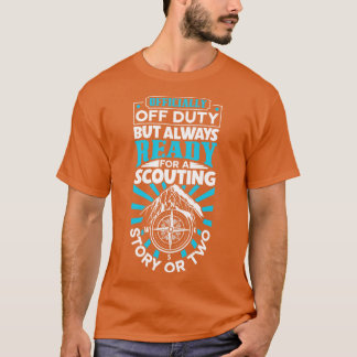 Officially Off Duty Scoutmaster T-Shirt