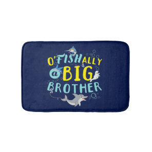 Officially - O'Fishally a Big Brother Pun Bath Mat