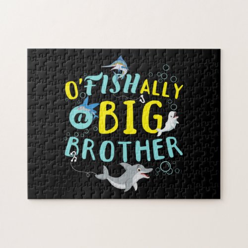 Officially _ OFishally a Big Brother Pun Jigsaw Puzzle