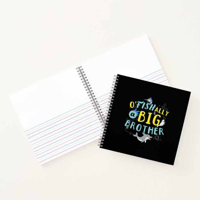 Officially - O'Fishally a Big Brother Pun Notebook (Inside)