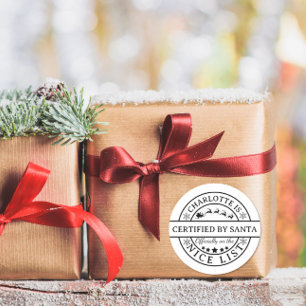 Officially on the Nice List Sticker Christmas Elf