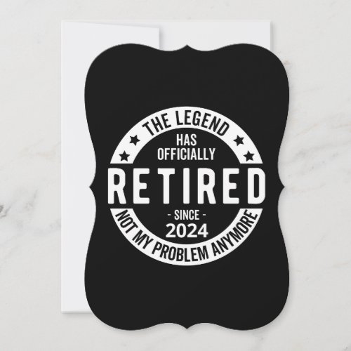 officially Retired 2024
