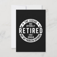 officially Retired 2024
