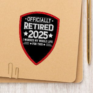 Officially Retired 2025  Patch