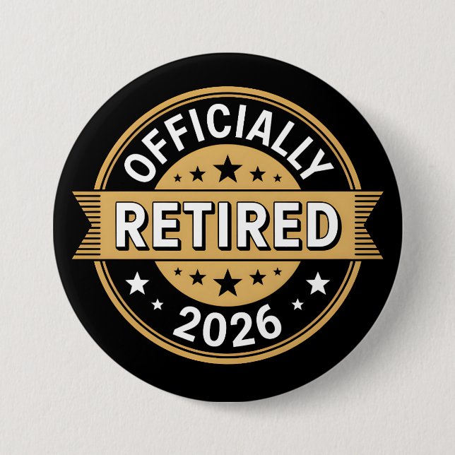 Officially retired 2026 button (Front)
