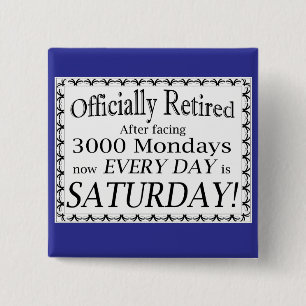 Officially Retired Button