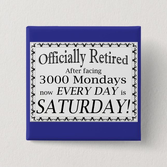 Officially Retired Button (Front)