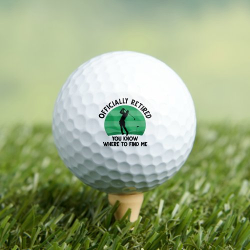 Officially Retired Golf