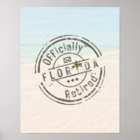 Officially Retired in Florida Tropical Beach Ocean