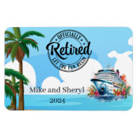 Officially Retired Stateroom Door Magnet