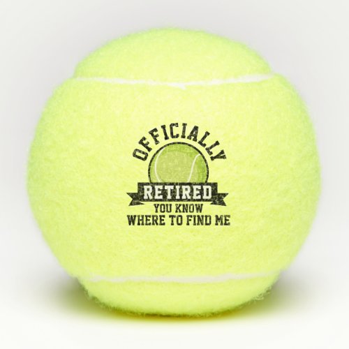 Officially Retired Tennis Tennis Balls