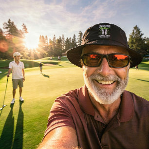 Officially Retired You Know Where To Find Me Golfe Bucket Hat