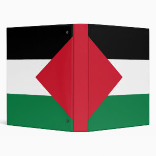 officially the State of Palestine country flag 3 Ring Binder