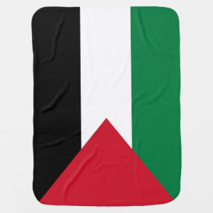 officially the State of Palestine country flag Baby Blanket