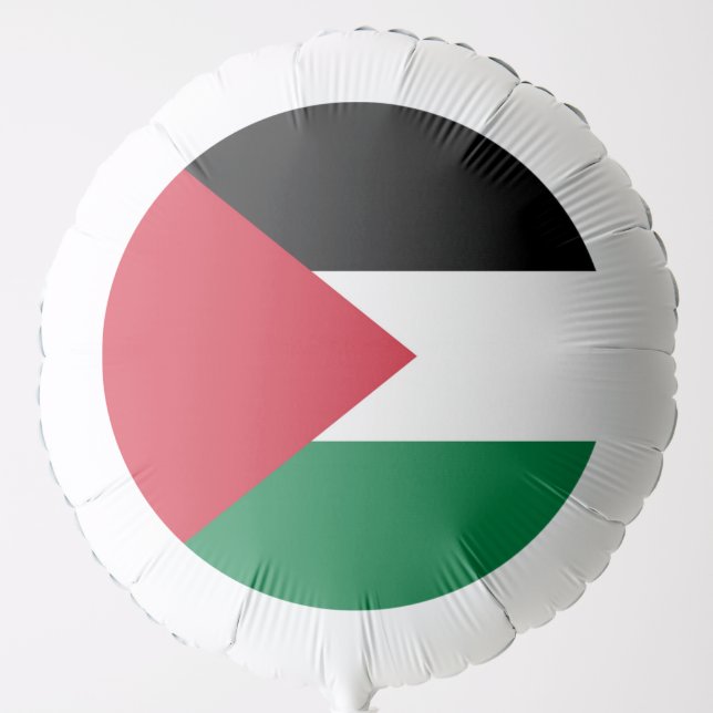 officially the State of Palestine country flag Balloon (Front)