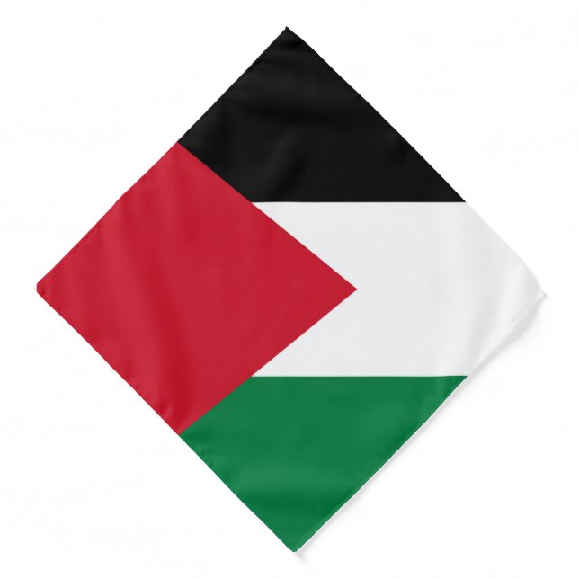 officially the State of Palestine country flag Bandana (Front)
