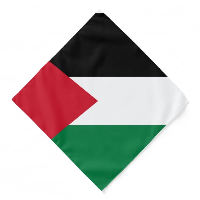 officially the State of Palestine country flag Bandana (Front)