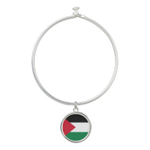 officially the State of Palestine country flag  Bangle Bracelet