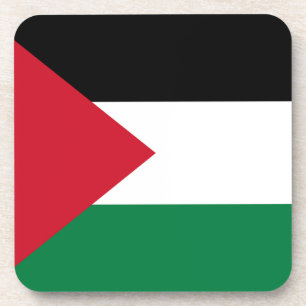officially the State of Palestine country flag Beverage Coaster