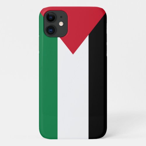 officially the State of Palestine country flag iPhone 11 Case