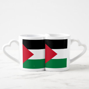 officially the State of Palestine country flag Coffee Mug Set