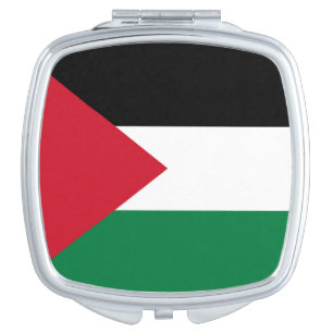 officially the State of Palestine country flag Compact Mirror